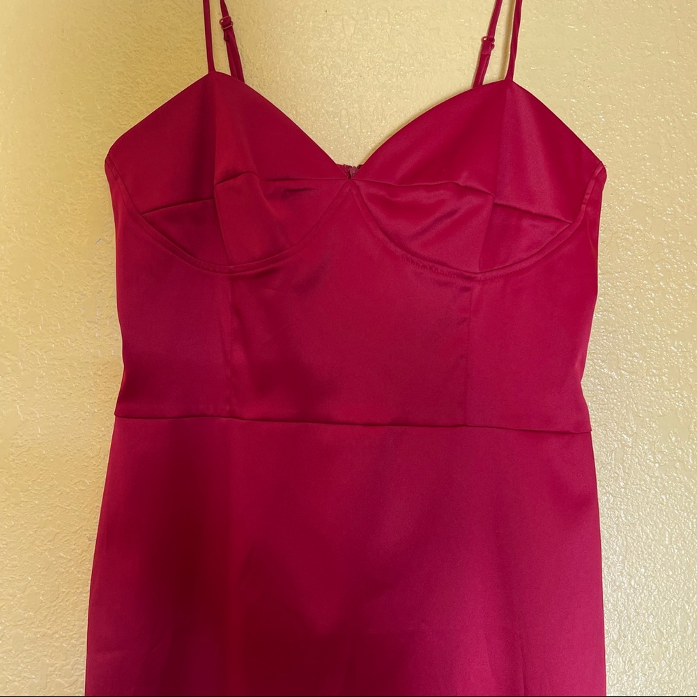 Charlotte Russe Red Dress Large - Picture 2 of 12